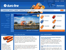 Tablet Screenshot of duraline-aapac.com